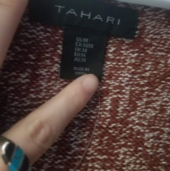 Tahari open cardigan - Picture 2 of 3